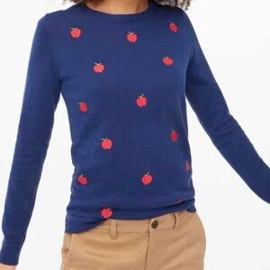 J crew Teddie apple sweater